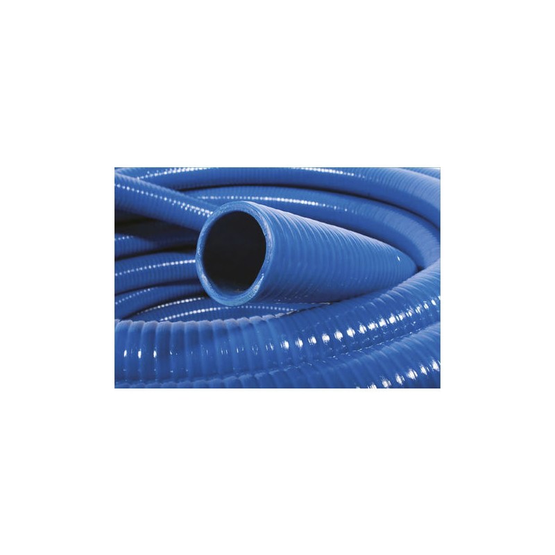 Tuyau PVC Souple Renforcé Ø30 OPAL POOLHOSE Noir coupé au mètre