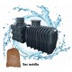 Filtre compact COMPACT’O® 6ST + Fosse toutes eaux de 3.3 m3 - Sortie Basse
