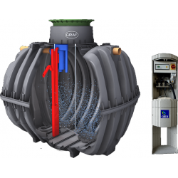 Micro station d'épuration EASY ONE 5 EH - 3 750L