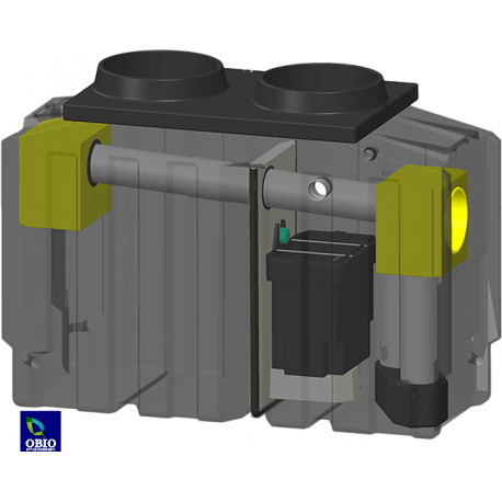 Séparateur PE 3l/s - BY-PASS