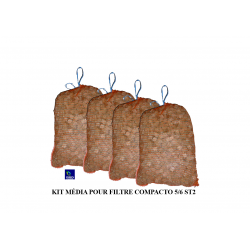 KIT MEDIA POUR FILTRE COMPACTO ST2 4EH