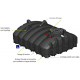 PACKEAU PLATE 3000 ET 5000 LITRES